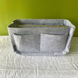 Gray Felt Bag Organizer